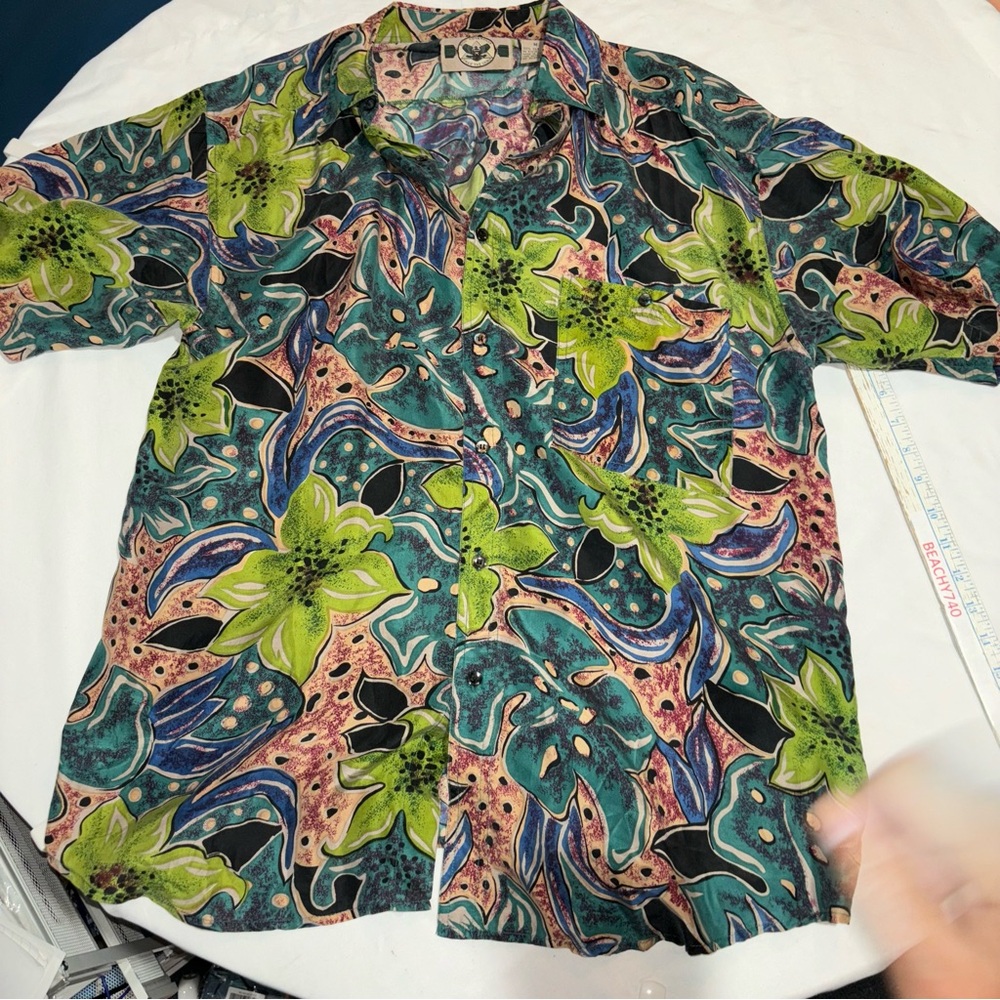 High Advantage silk shirt